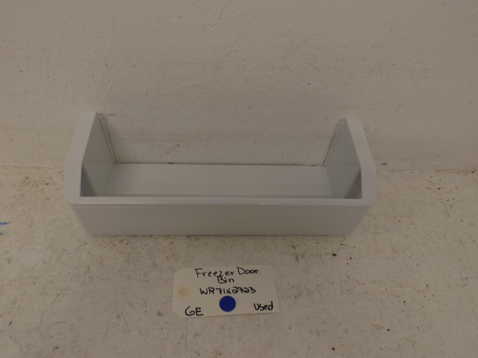 GE Refrigerator WR71X2723 Freezer Door Bin Used GE Refrigerator WR71X2723 Freezer Door Bin Used
